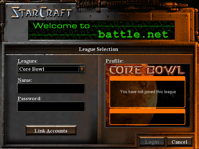 Battle.net Login