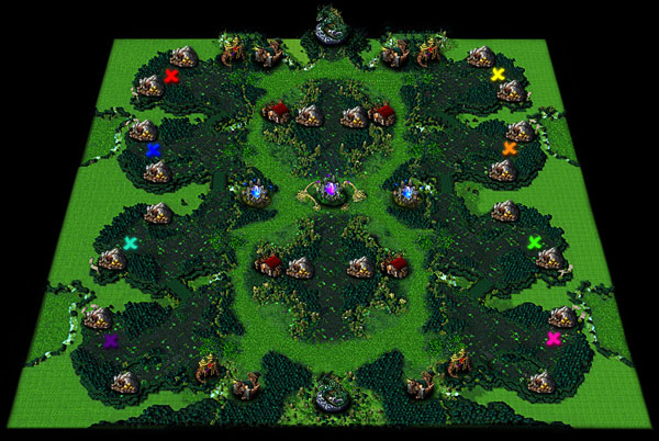 Warcraft 3 Пак Карт Melee