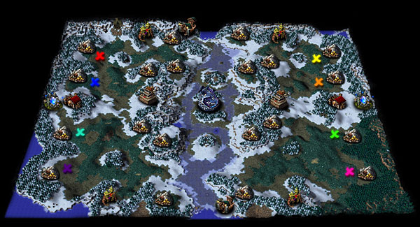 warcraft 3 frozen throne single player maps