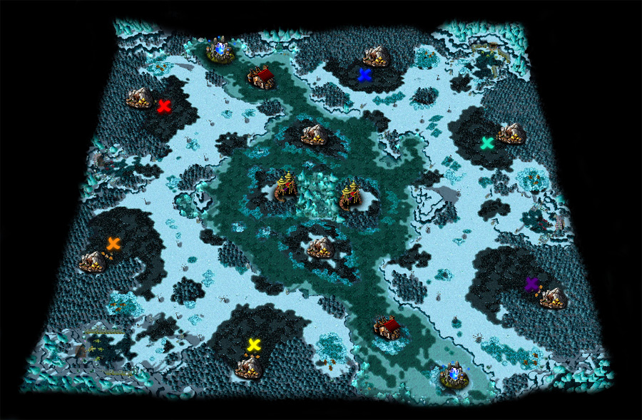 Варкрафт 3 расы карты. Карта варкрафт 3 23 расы. 23 Расы варкрафт 3. Warcraft 3 Frozen Throne World Map. Warcraft 3 карты ущелье.